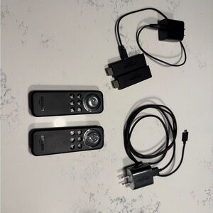 Amazon Black Media Streamers with Remotes